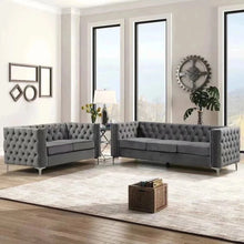 Load image into Gallery viewer, Livup Chesterfield Sofa Set