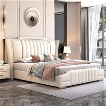 Load image into Gallery viewer, Mario Luxury Upholstered Bed WithOut Storage In Leatherette