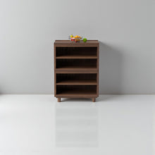 Load image into Gallery viewer, Stava Modular Shelving System | Solid Walnut/Teak/Oak Wood (4x1) | 3 Feet Length
