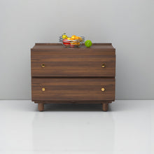 Load image into Gallery viewer, Stava Bedside Table | Solid Walnut/Teak/Oak Wood | 3 Feet Length