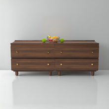 Load image into Gallery viewer, Stava Modular Drawer System | Solid Walnut/Teak/Oak Wood (2x2) | 5.5 Feet Length