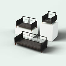 Load image into Gallery viewer, Lore Sofa | 3 Seater (7 feet) | High Back Sofa