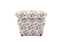 Load image into Gallery viewer, Chiffon Fabric Ottoman