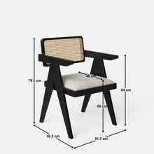 Load image into Gallery viewer, Helena-Pierre Black Dining Table Set - 4, 6 Seater - All Sizes