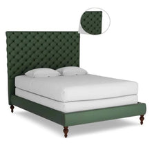 Load image into Gallery viewer, Ketty Upholstered Bed Without Storage In Suede