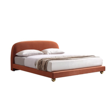 Load image into Gallery viewer, Knox Upholstered Bed Without Storage In Suede