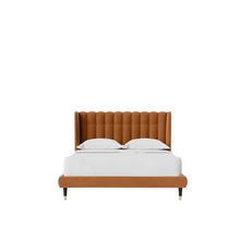 Load image into Gallery viewer, Kochi Upholstered Bed Without Storage In Suede