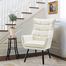 Load image into Gallery viewer, Zoby Wing Chair Premium Suede