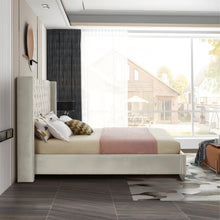 Load image into Gallery viewer, Tony Upholstered Bed Without Storage In Suede