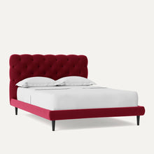 Load image into Gallery viewer, Becton Luxury Upholstered Bed Without Storage In Suede