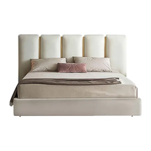 Load image into Gallery viewer, Defender Upholstered Bed Without Storage In Suede