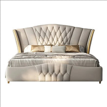 Load image into Gallery viewer, Hamlin Upholstered Bed Without Storage In Suede