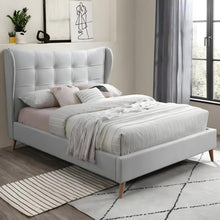 Load image into Gallery viewer, Haval Upholstered Bed Without Storage In Suede