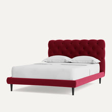 Load image into Gallery viewer, Becton Luxury Upholstered Bed Without Storage In Suede
