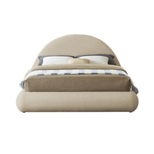 Load image into Gallery viewer, Luna Upholstered Bed Without Storage In Towel Suede Fabric