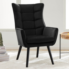 Load image into Gallery viewer, Zoby Wing Chair Premium Suede