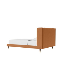 Load image into Gallery viewer, Kochi Upholstered Bed Without Storage In Suede