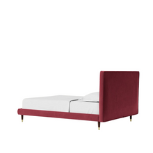 Load image into Gallery viewer, Cosmo Comfort Upholstered Bed Without Storage In Suede
