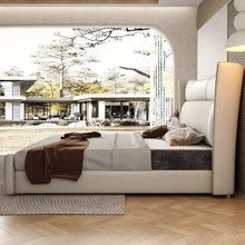 Load image into Gallery viewer, Samsun Upholstered Bed Without Storage In Fabric