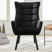 Load image into Gallery viewer, Zoby Wing Chair Premium Suede