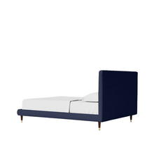 Load image into Gallery viewer, Baroda Upholstered Bed Without Storage In Suede