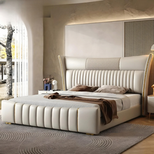 Load image into Gallery viewer, Samsun Upholstered Bed Without Storage In Fabric
