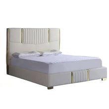 Load image into Gallery viewer, Lush Upholstered Bed Without Storage In Suede