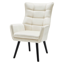 Load image into Gallery viewer, Zoby Wing Chair Premium Suede