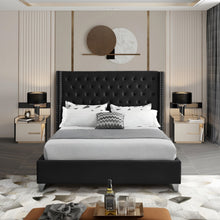Load image into Gallery viewer, Tony Upholstered Bed Without Storage In Suede