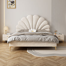 Load image into Gallery viewer, Kidzee Pro Upholstered Kids Bed Without Storage In Suede