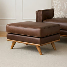 Load image into Gallery viewer, Lumo Sofa | Ottoman Genuine Leather