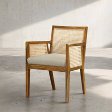 Load image into Gallery viewer, Kipling Upholstered Rattan Chair