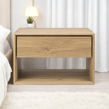 Load image into Gallery viewer, Bon Bedside Table  | Solid Walnut/Teak/Oak Wood | 2 Feet Length