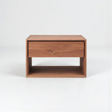 Load image into Gallery viewer, Bon Bedside Table  | Solid Walnut/Teak/Oak Wood | 2 Feet Length