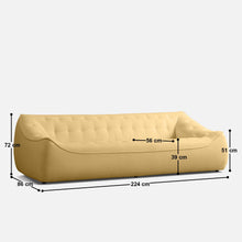 Load image into Gallery viewer, Ana 3 Seater Sofa - 88"