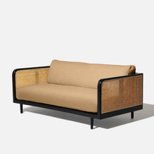 Load image into Gallery viewer, Fry Rattan 2 Seater Sofa - 62"