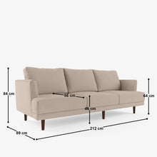 Load image into Gallery viewer, Chris 3 Seater Sofa - 84"