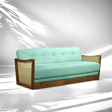 Load image into Gallery viewer, Dalton Rattan 3 Seater Sofa - 77.5"