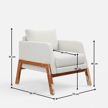 Load image into Gallery viewer, Arte Bouclé Accent Chair