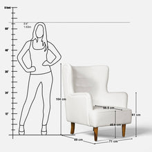 Load image into Gallery viewer, Ludwig Bouclé Accent Chair