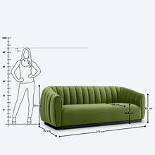 Load image into Gallery viewer, Arno 3 Seater Sofa - 83"