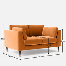 Load image into Gallery viewer, Freda 2 Seater Sofa - 62"