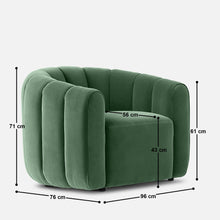 Load image into Gallery viewer, Alba 1 Seater Sofa - 38"