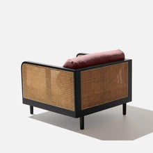 Load image into Gallery viewer, Fry Rattan 1 Seater Sofa - 33.5"