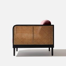 Load image into Gallery viewer, Fry Rattan 1 Seater Sofa - 33.5"