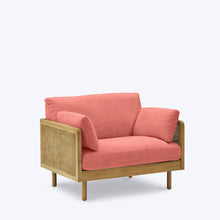 Load image into Gallery viewer, Hughes Rattan 1 Seater Sofa - 44"