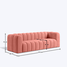 Load image into Gallery viewer, Athena 3 Seater Sofa - 83"