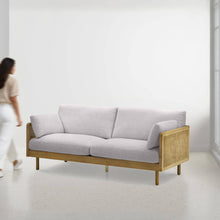 Load image into Gallery viewer, Hughes Rattan 3 Seater Sofa - 78.7"