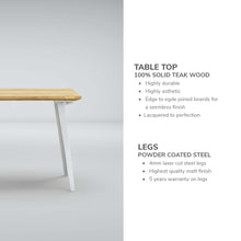 Load image into Gallery viewer, Takeshi Desk (4x2 feet) - Solid Teak Wood (Sagwan)