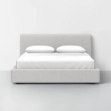 Load image into Gallery viewer, Aari Bed (Built-in Storage) - Solid Teak/Walnut/Oak Wood (King)